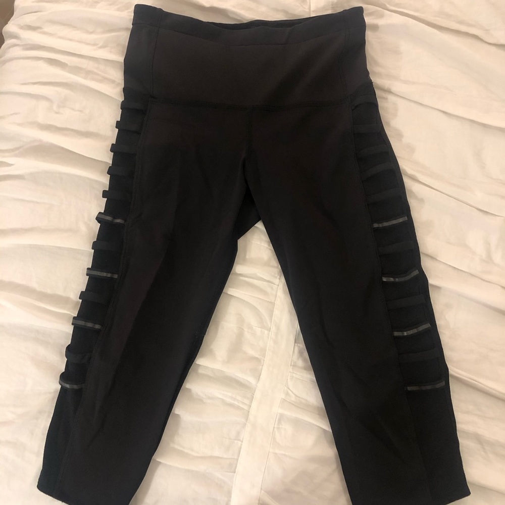 Lululemon Reflective Crop Leggings